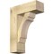 Ekena Millwork Olympic Block Rough Sawn Bracket w/ Offset Brace, Douglas Fir, 8"W x 22"D x 30"H BKT0806X22X30OLY05RDF - alternate 1